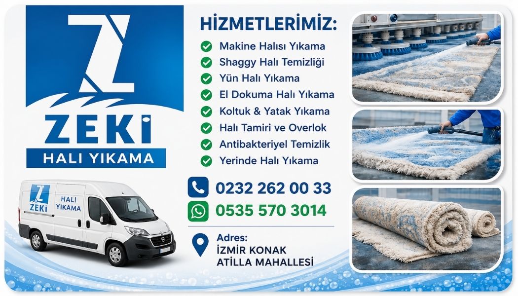 Konak Atilla Mahallesi Halı Yıkama ve Endüstriyel Lif Yenileme Teknolojileri