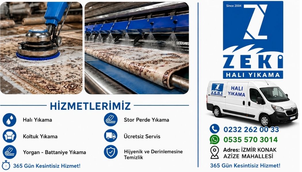 KONAK AZİZE MAHALLESİ HALI YIKAMA VE İLERİ TEKNOLOJİ HİJYEN KILAVUZU