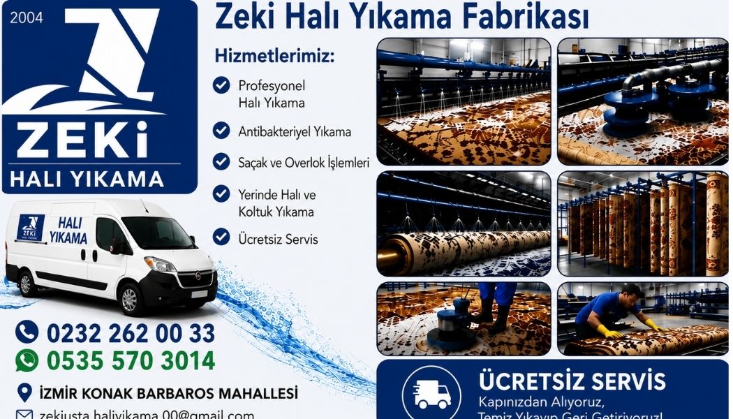  Konak Barbaros Mahallesi halı yıkama servisimiz,