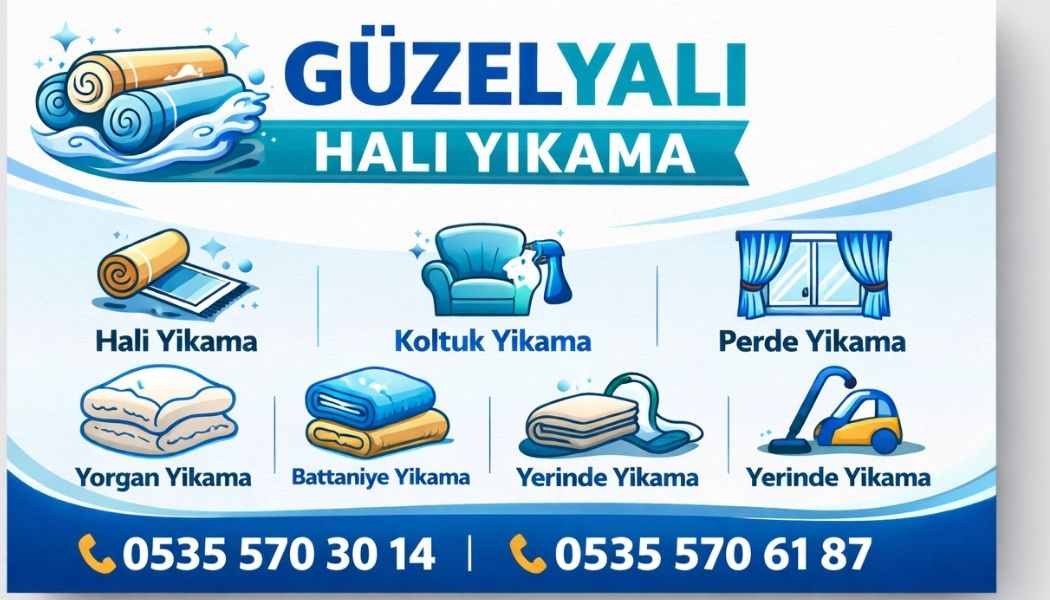 güzelyalı halı yıkama