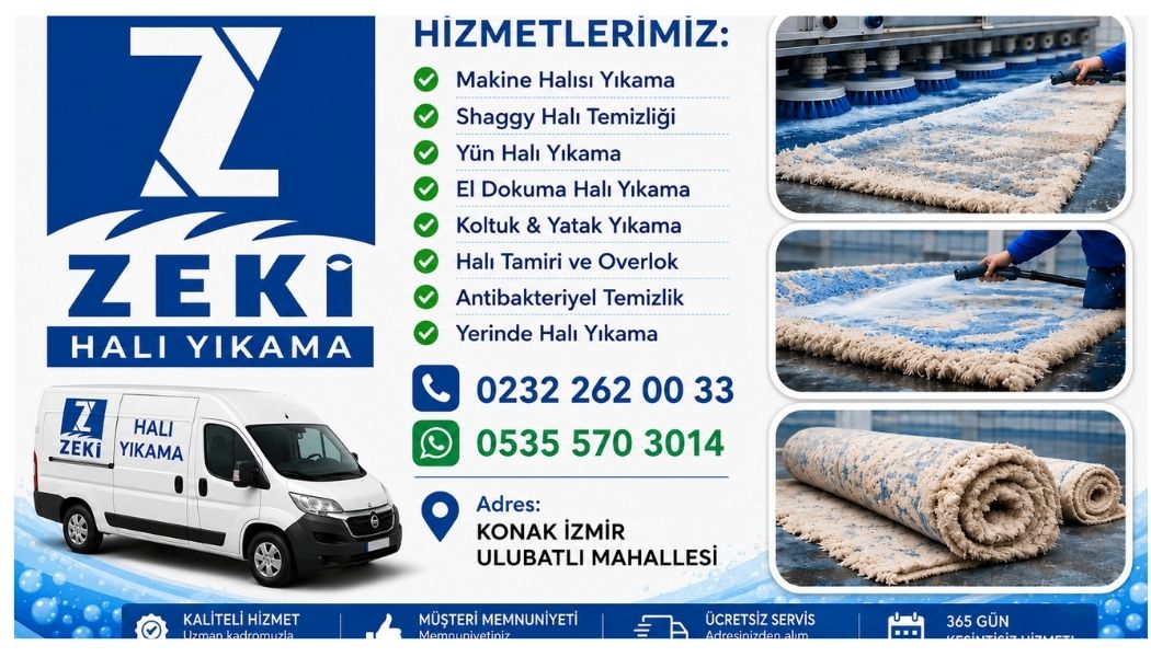 Konak Ulubatlı Mahallesi Halı Yıkama Hizmetlerinde Uzman Temizlik Rehberi